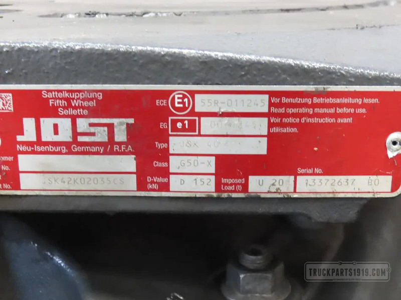 DAF 1630249 | Opleggerschotel JSK42 - Ram/ Šasija za Kamion: slika 2 DAF 1630249 | Opleggerschotel JSK42 - Ram/ Šasija za Kamion: slika 2