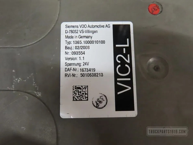DAF 1673419 VIC2-L regeleenheid - Upravljačka jedinica za Kamion: slika 2 DAF 1673419 VIC2-L regeleenheid - Upravljačka jedinica za Kamion: slika 2