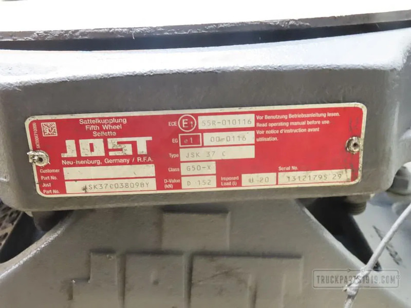 DAF 1825021 | Opleggerschotel JSK37C - Ram/ Šasija za Kamion: slika 2 DAF 1825021 | Opleggerschotel JSK37C - Ram/ Šasija za Kamion: slika 2