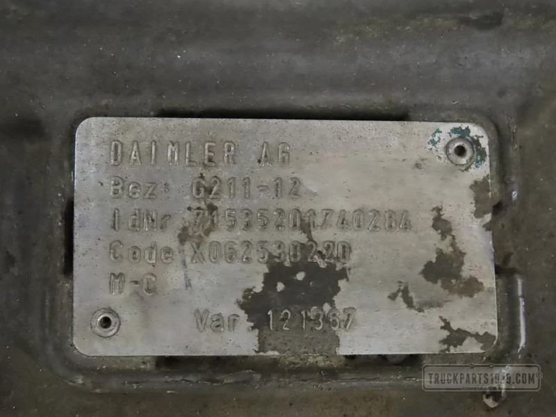 Mercedes-Benz Gearbox & Clutch Parts Versnellingsbak G211-12 MB MP4 - Menjač za Kamion: slika 3 Mercedes-Benz Gearbox & Clutch Parts Versnellingsbak G211-12 MB MP4 - Menjač za Kamion: slika 3