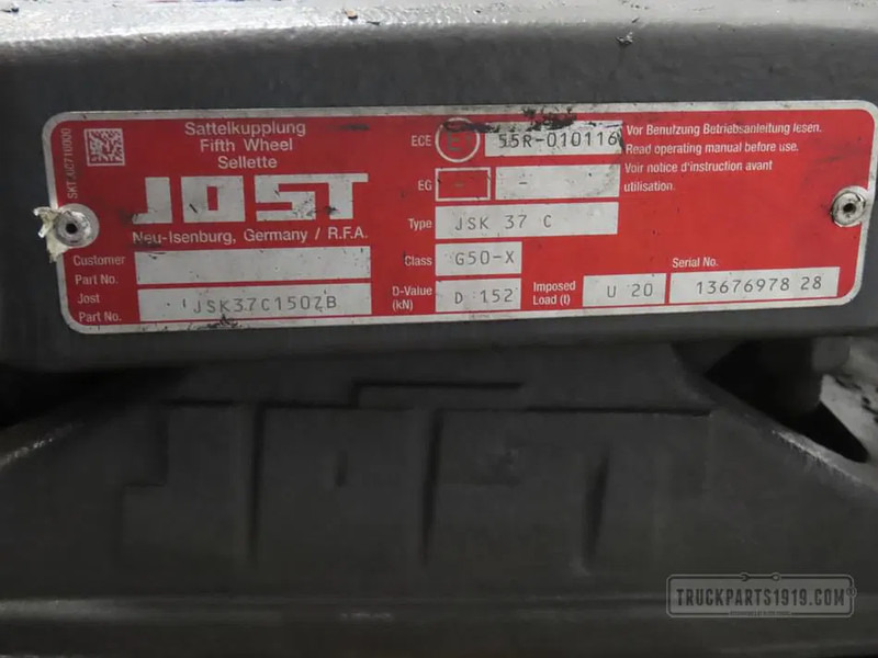 Scania 1353631 Opleggerschotel JSK37C 150 - Ram/ Šasija za Kamion: slika 2 Scania 1353631 Opleggerschotel JSK37C 150 - Ram/ Šasija za Kamion: slika 2