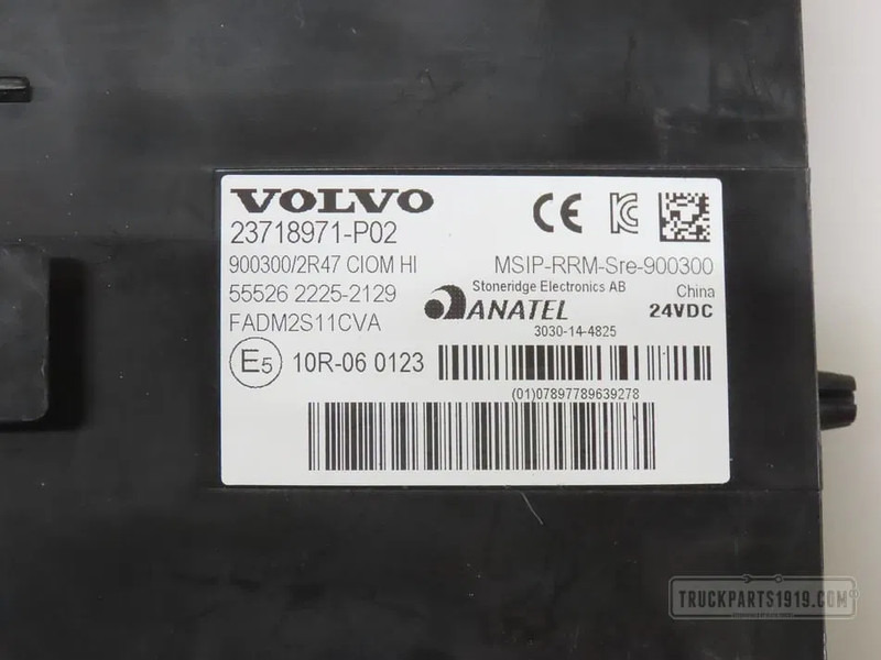 Volvo Electrical System Regeleenheid CIOM Volvo - Upravljačka jedinica za Kamion: slika 2 Volvo Electrical System Regeleenheid CIOM Volvo - Upravljačka jedinica za Kamion: slika 2