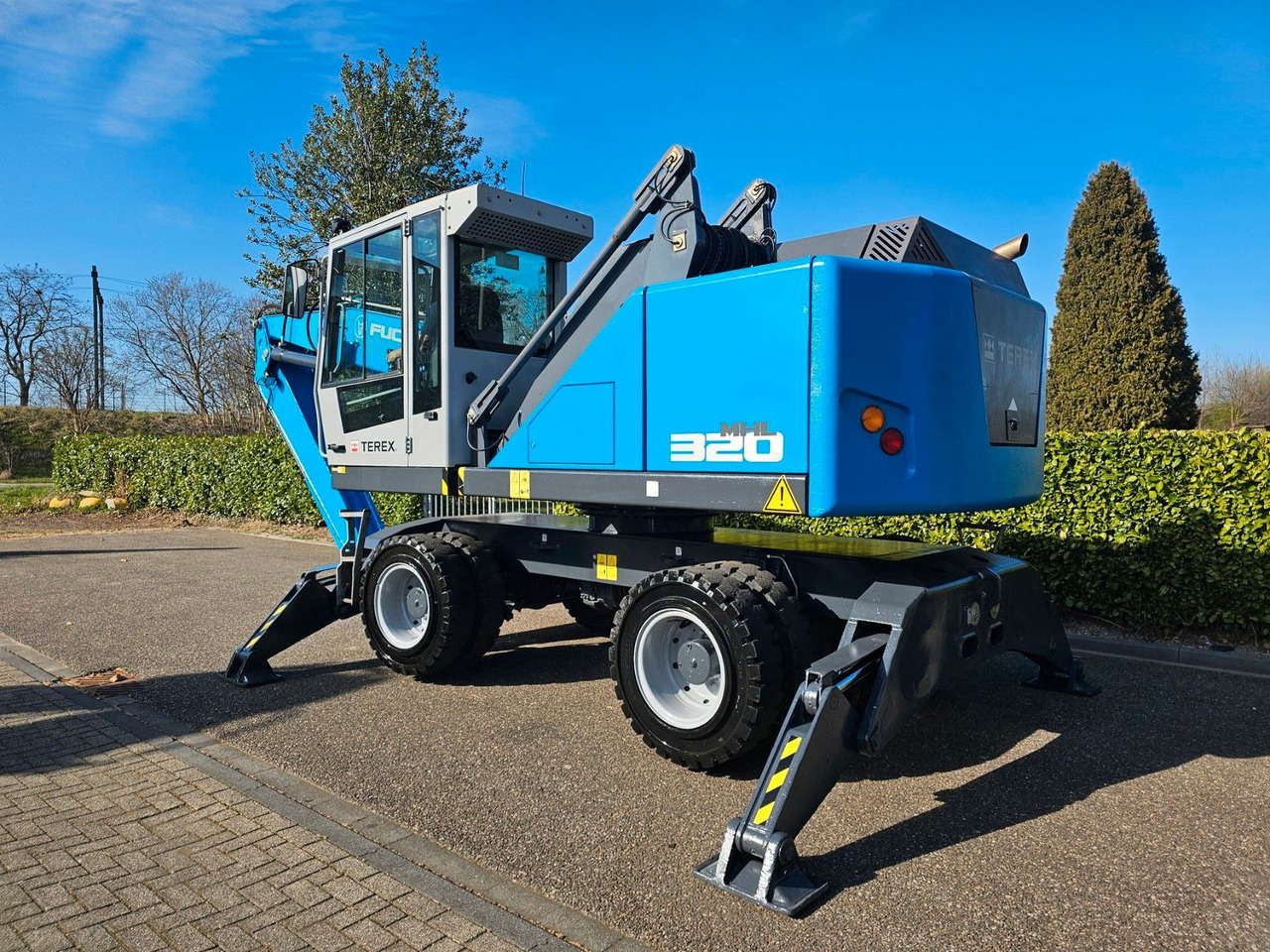 Bager za obradu otpada/ Industrije novi Fuchs MHL 320 Umschlagbagger mit Magnet Anlage: slika 7