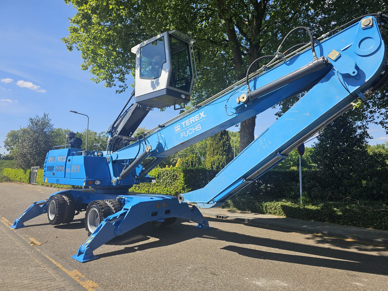 Fuchs MHL 331 Material Handler - Bager za obradu otpada/ Industrije: slika 2 Fuchs MHL 331 Material Handler - Bager za obradu otpada/ Industrije: slika 2