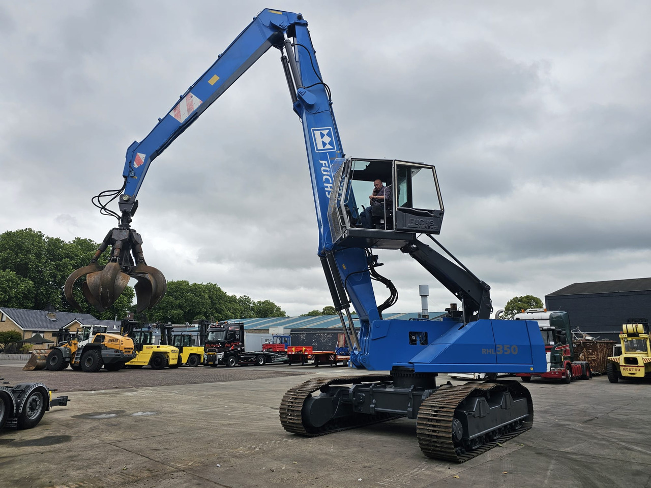 Fuchs RHL 350 Materialhandler With Adjustable Tracks - Bager za obradu otpada/ Industrije: slika 1 Fuchs RHL 350 Materialhandler With Adjustable Tracks - Bager za obradu otpada/ Industrije: slika 1