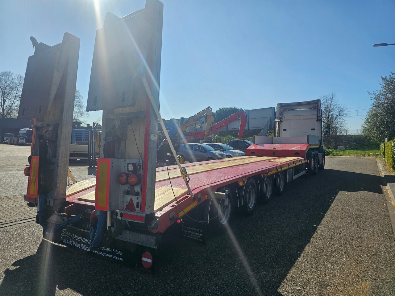 Hangler SVS-H 580 Semie Lowloader - Niska poluprikolica za prevoz: slika 4 Hangler SVS-H 580 Semie Lowloader - Niska poluprikolica za prevoz: slika 4