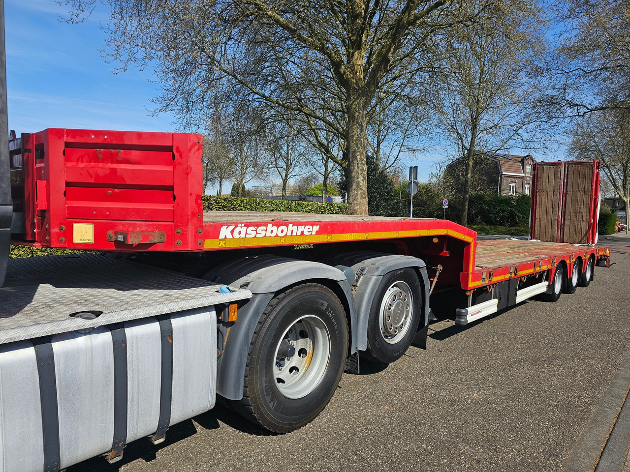 Kässbohrer LB3E With Hydraulic Flip Ramps - Niska poluprikolica za prevoz: slika 5 Kässbohrer LB3E With Hydraulic Flip Ramps - Niska poluprikolica za prevoz: slika 5