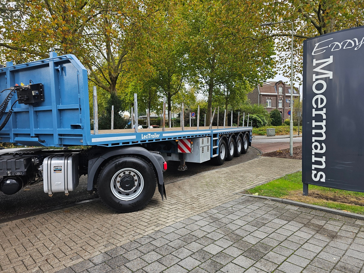 Leci Trailer P4 Long Material / Ballast Trailer - Poluprikolica šticarka: slika 1 Leci Trailer P4 Long Material / Ballast Trailer - Poluprikolica šticarka: slika 1