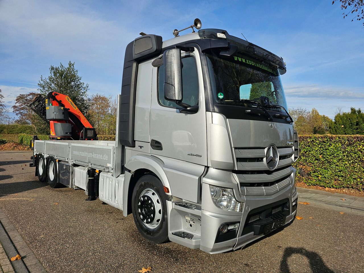 Mercedes Benz Actros 2645 6x4 - Kamion sa tovarnim sandukom, Kamion sa dizalicom: slika 5 Mercedes Benz Actros 2645 6x4 - Kamion sa tovarnim sandukom, Kamion sa dizalicom: slika 5