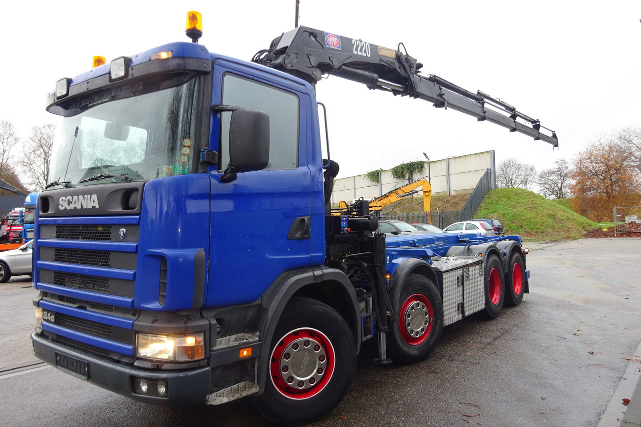 Kamion sa dizalicom Scania R 124G 420 8x2: slika 6