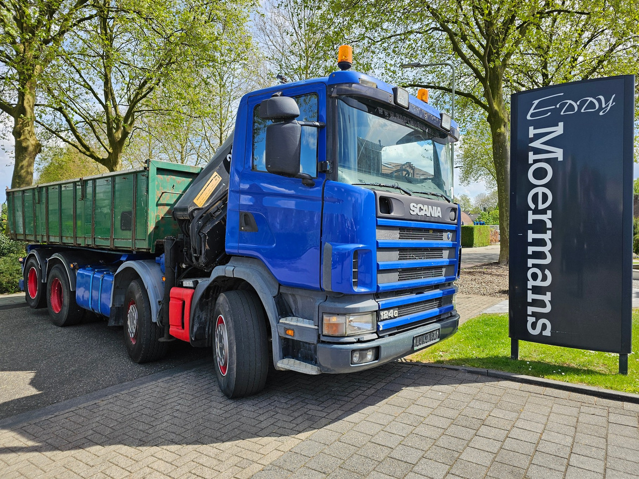 Scania R 124G 420 8x2 - Kamion sa dizalicom: slika 1 Scania R 124G 420 8x2 - Kamion sa dizalicom: slika 1