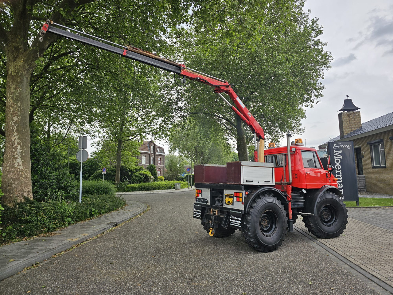 Unimog 406/U9000 4x4 - Kamion sa dizalicom: slika 4 Unimog 406/U9000 4x4 - Kamion sa dizalicom: slika 4