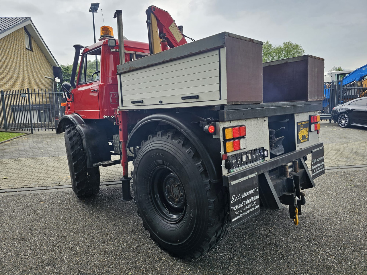 Unimog 406/U9000 4x4 - Kamion sa dizalicom: slika 5 Unimog 406/U9000 4x4 - Kamion sa dizalicom: slika 5