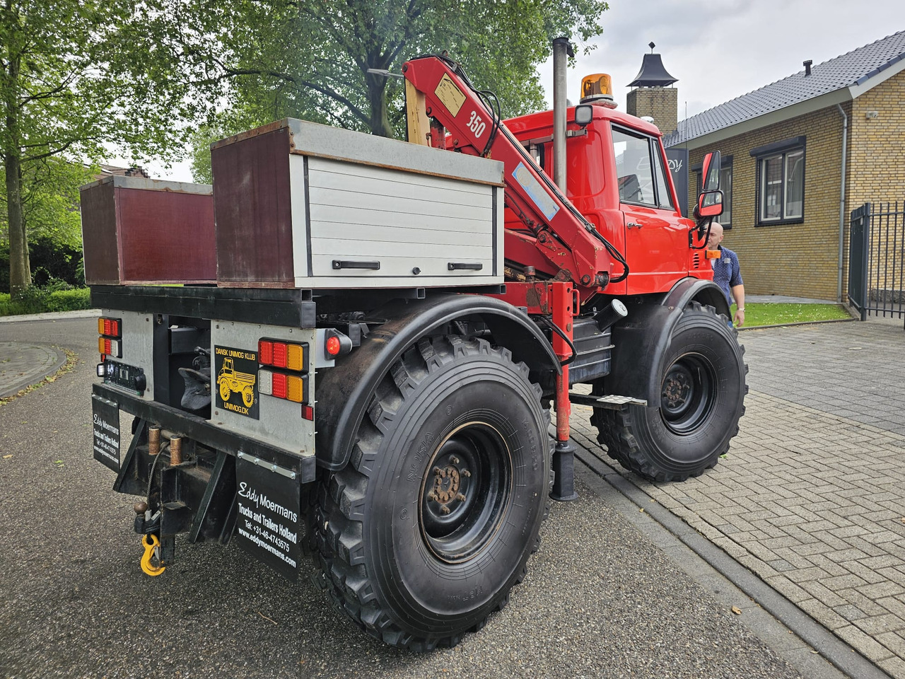 Unimog 406/U9000 4x4 - Kamion sa dizalicom: slika 2 Unimog 406/U9000 4x4 - Kamion sa dizalicom: slika 2