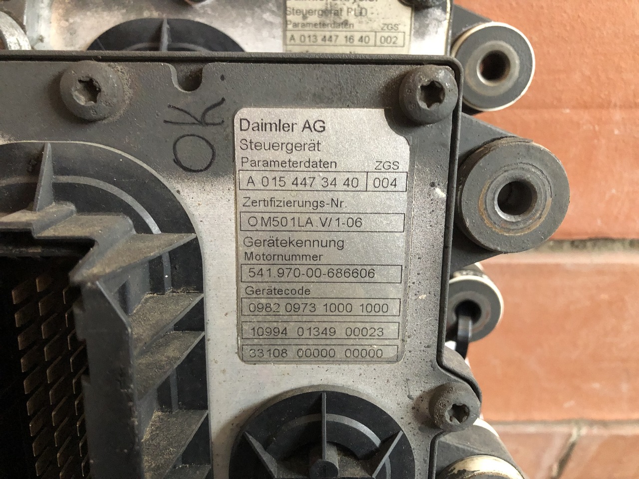 CONTROL UNIT ACTROS-ATEGO OM 501LA-OM904LA-OM906LA - Upravljačka jedinica za Kamion: slika 4 CONTROL UNIT ACTROS-ATEGO OM 501LA-OM904LA-OM906LA - Upravljačka jedinica za Kamion: slika 4