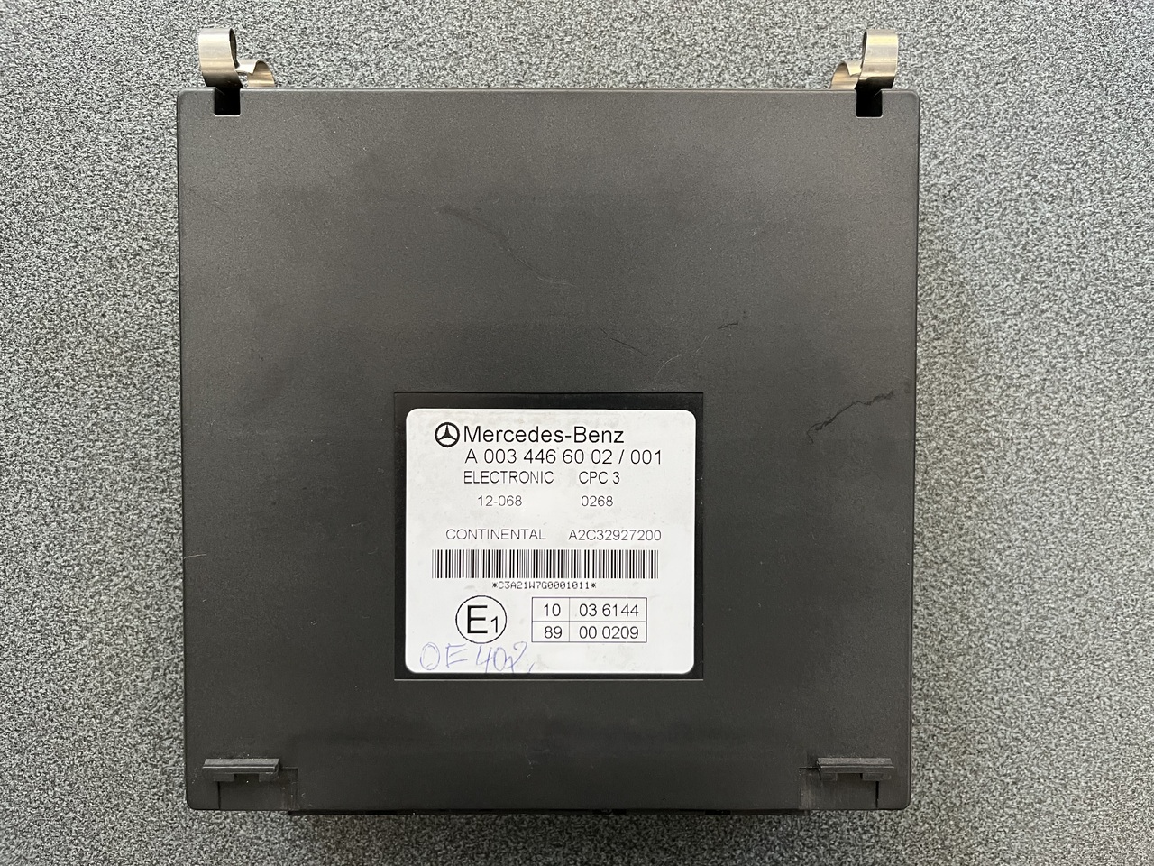 DRIVE CONTROL CPC3 ELECTRONICS ACTROS MP4 - Upravljačka jedinica za Kamion: slika 1 DRIVE CONTROL CPC3 ELECTRONICS ACTROS MP4 - Upravljačka jedinica za Kamion: slika 1