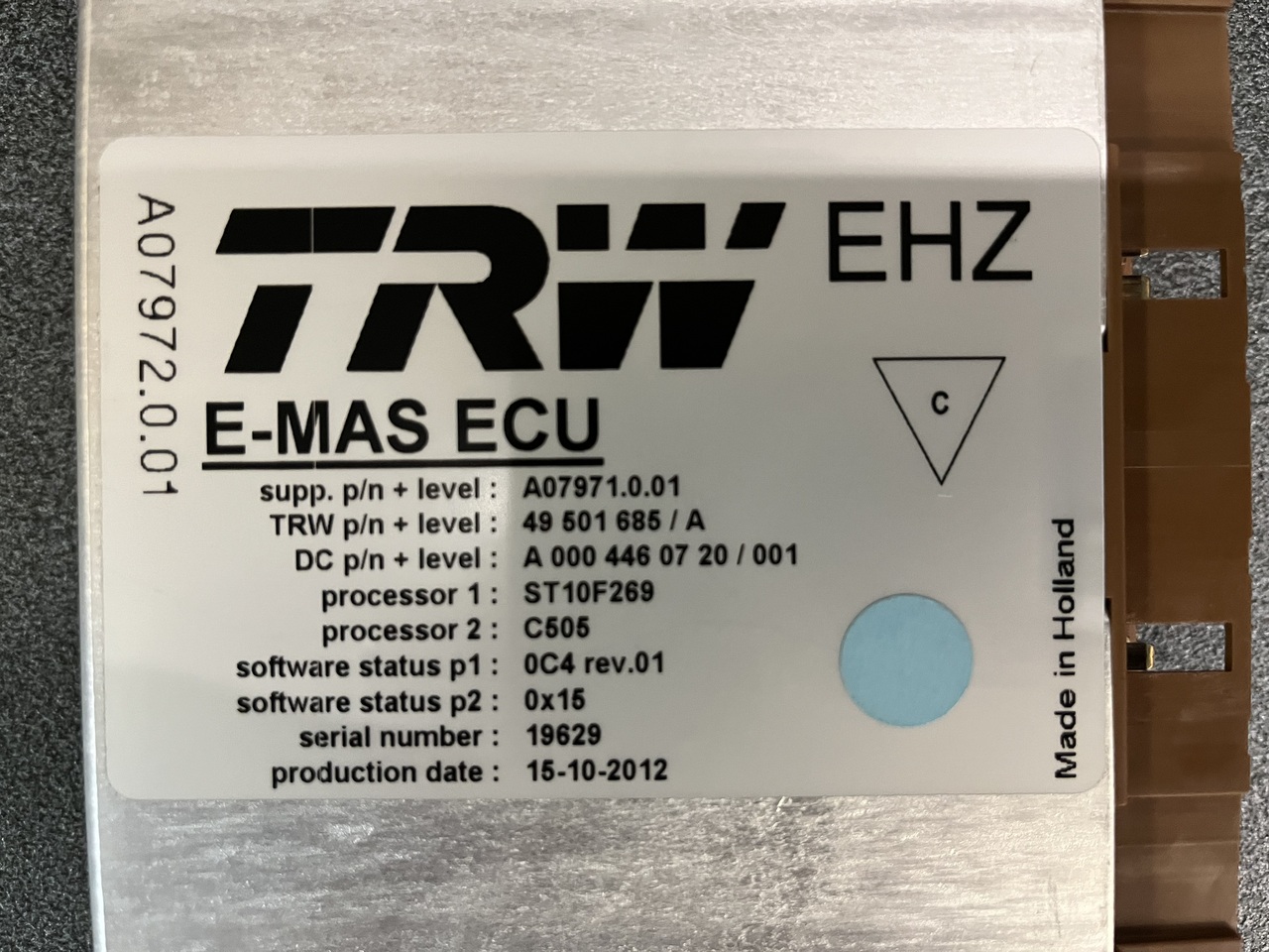 E-MAS ECU ACTROS MP3 - Električni sistem za Kamion: slika 2 E-MAS ECU ACTROS MP3 - Električni sistem za Kamion: slika 2