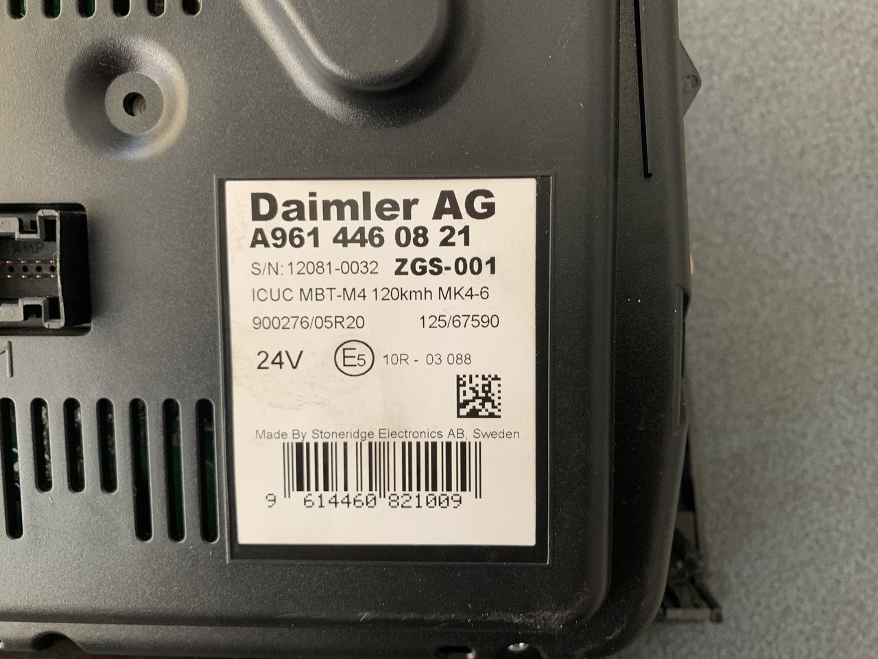 ELECTRONIC INSTRUMENT CLUSTER ACTROS MP4 - Tahograf za Kamion: slika 2 ELECTRONIC INSTRUMENT CLUSTER ACTROS MP4 - Tahograf za Kamion: slika 2