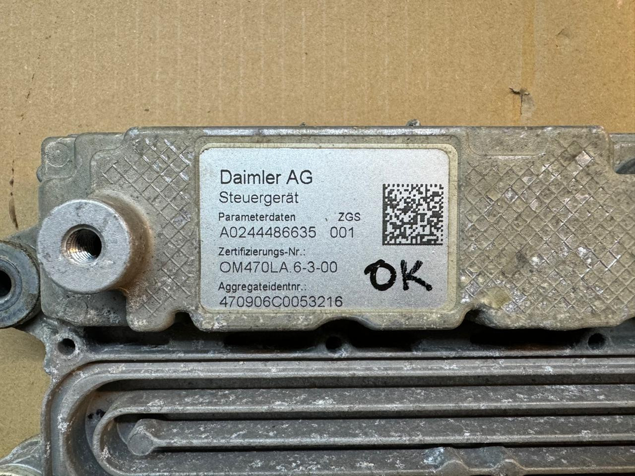 ENGINE CONTROL UNIT(CONTROL MODULE MCM 2) OM471LA,OM470LA,OM934LA EURO 5-6 - Upravljačka jedinica za Kamion: slika 4 ENGINE CONTROL UNIT(CONTROL MODULE MCM 2) OM471LA,OM470LA,OM934LA EURO 5-6 - Upravljačka jedinica za Kamion: slika 4