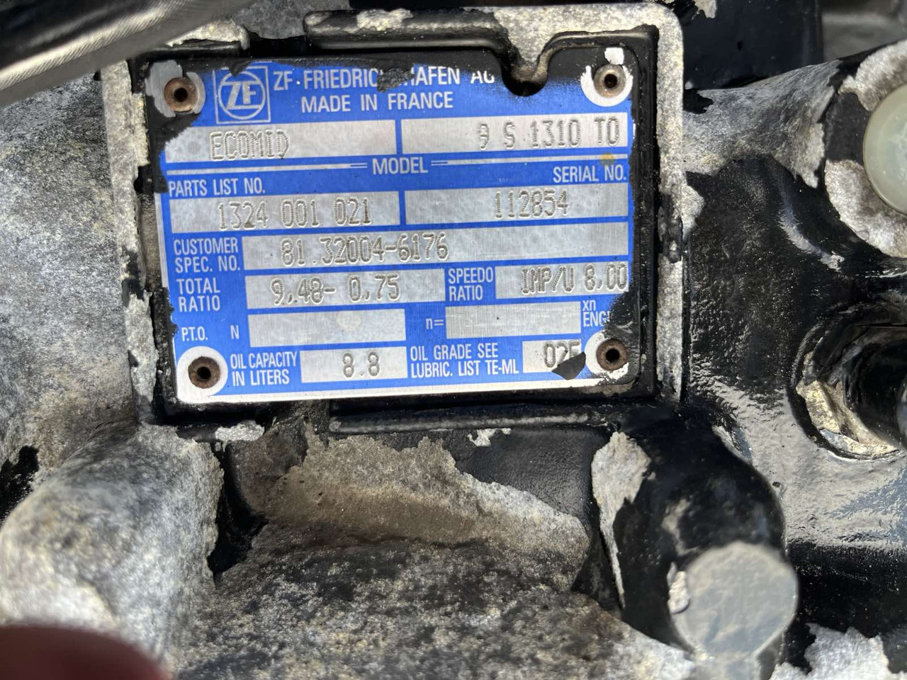 Menjač i delovi za Kamion S5-42,9S1310,FSO-8309A MAN: slika 12 Menjač i delovi za Kamion S5-42,9S1310,FSO-8309A MAN: slika 12