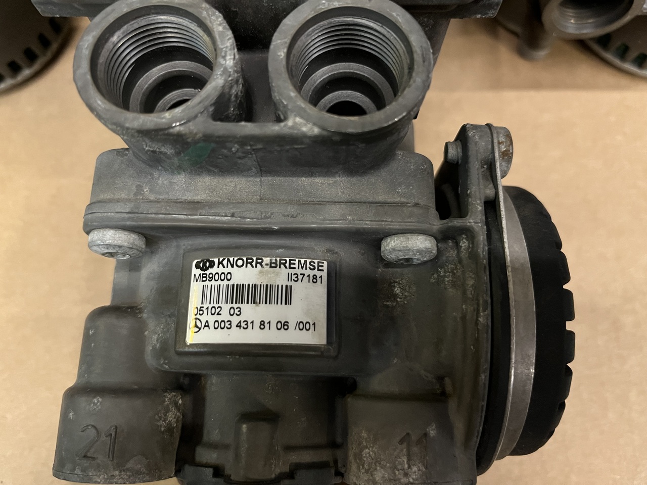 SERVICE BRAKE ATEGO KNORR-BREMSE - Delovi kočnica za Kamion: slika 4 SERVICE BRAKE ATEGO KNORR-BREMSE - Delovi kočnica za Kamion: slika 4