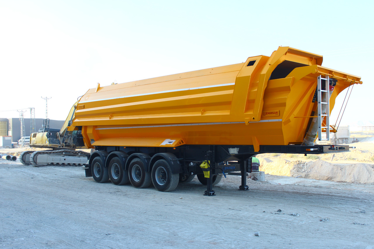 EMIRSAN 4 AXLE HEAVY DUTY TIPPER - Poluprikolica istovarivača: slika 4 EMIRSAN 4 AXLE HEAVY DUTY TIPPER - Poluprikolica istovarivača: slika 4