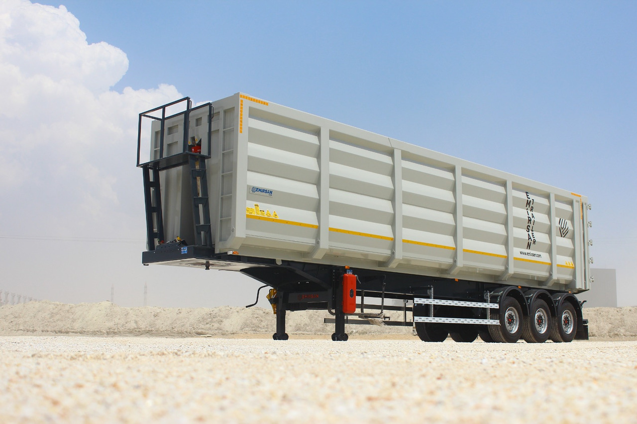 EMIRSAN SAX AXLE // HARDOX BODY, METAL SCRAP TIPPER, - Poluprikolica istovarivača: slika 1 EMIRSAN SAX AXLE // HARDOX BODY, METAL SCRAP TIPPER, - Poluprikolica istovarivača: slika 1