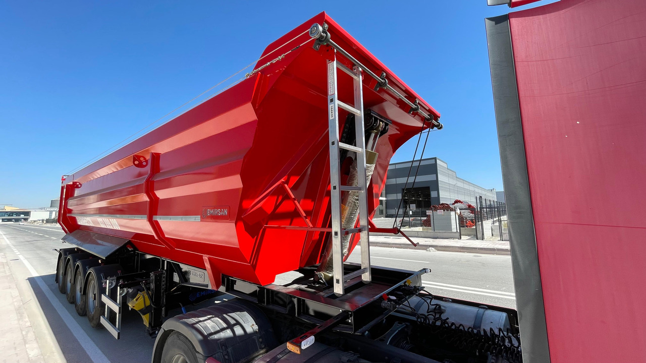 EMIRSAN SELF-STEERING, 4 AXLE U TYPE TIPPER - Poluprikolica istovarivača: slika 3 EMIRSAN SELF-STEERING, 4 AXLE U TYPE TIPPER - Poluprikolica istovarivača: slika 3