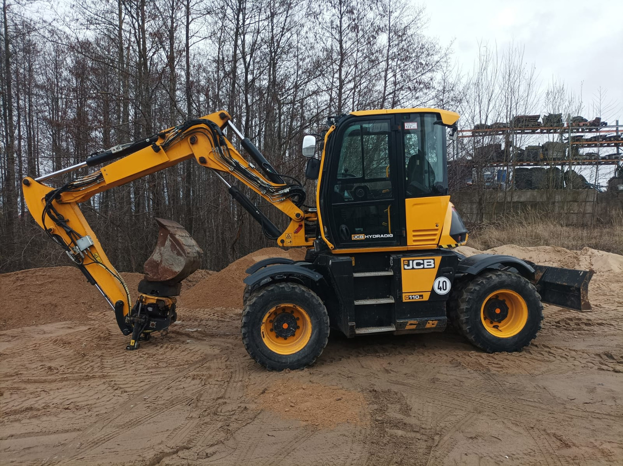 JCB HD110WT T4F - Mini bager: slika 3 JCB HD110WT T4F - Mini bager: slika 3