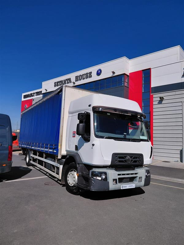 2 x Renault 2019 D 18 WIDE - Kamion sa ceradom: slika 1 2 x Renault 2019 D 18 WIDE - Kamion sa ceradom: slika 1