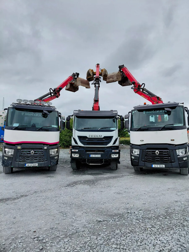2015 Renault C 380 Grab Tipper 8×4 - Istovarivač, Kamion sa dizalicom: slika 1 2015 Renault C 380 Grab Tipper 8×4 - Istovarivač, Kamion sa dizalicom: slika 1