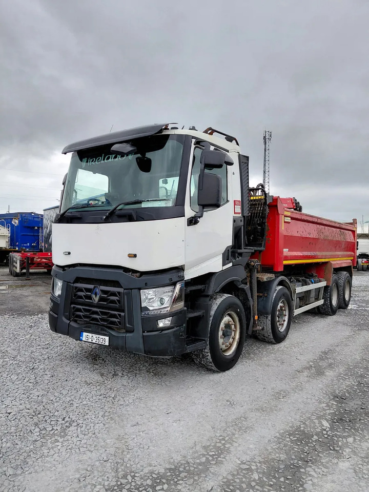 2015 Renault C 380 Grab Tipper 8×4 - Istovarivač, Kamion sa dizalicom: slika 4 2015 Renault C 380 Grab Tipper 8×4 - Istovarivač, Kamion sa dizalicom: slika 4