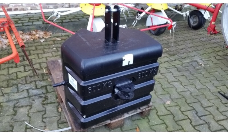 Ballastgewicht / frontgewicht FP PAC 600 kg Frans Pateer gewichtenblok - Kontra teg za Poljoprivredna mašina: slika 5 Ballastgewicht / frontgewicht FP PAC 600 kg Frans Pateer gewichtenblok - Kontra teg za Poljoprivredna mašina: slika 5