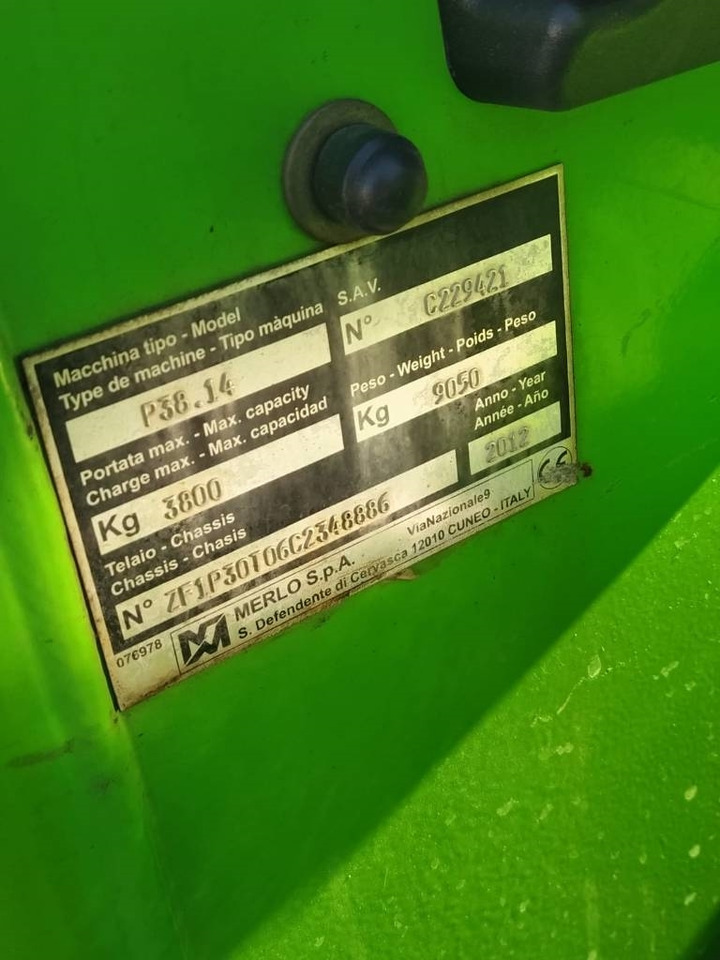 Merlo 38.14 - Teleskopski upravljač: slika 4 Merlo 38.14 - Teleskopski upravljač: slika 4