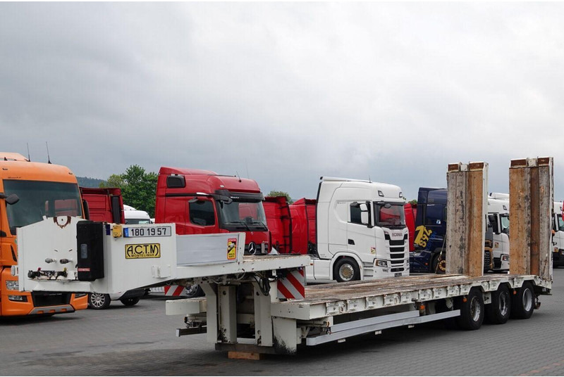 ACTM NACZEPA LAWETA / NISKOPODWOZIOWE / NAJAZDY HYDRAULICZNE / 13,6 M - Niska poluprikolica za prevoz: slika 2 ACTM NACZEPA LAWETA / NISKOPODWOZIOWE / NAJAZDY HYDRAULICZNE / 13,6 M - Niska poluprikolica za prevoz: slika 2
