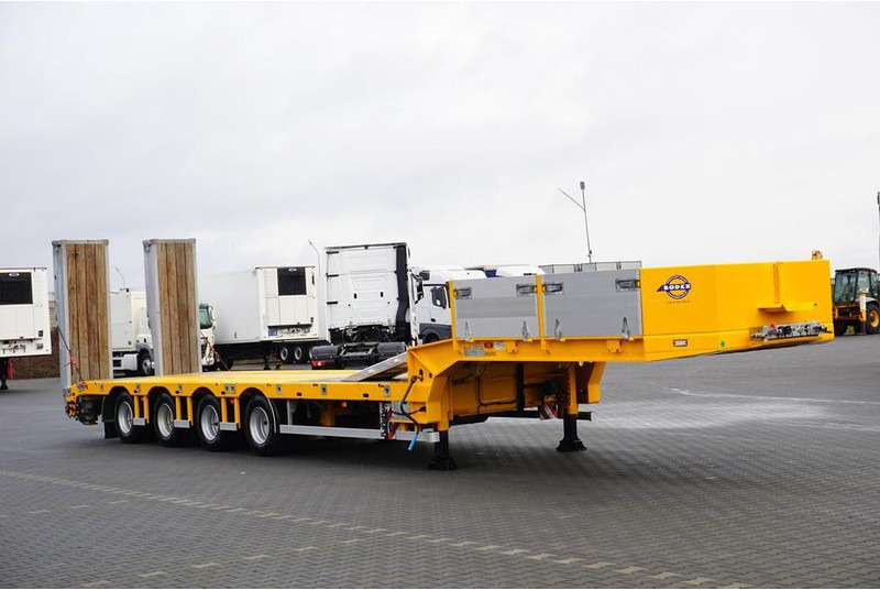 Bodex / NISKOPODWOZIOWA / 4 OSIE / NAJAZDY / 2 X OŚ SKRĘTNA / DMC 65 0 - Niska poluprikolica za prevoz: slika 2 Bodex / NISKOPODWOZIOWA / 4 OSIE / NAJAZDY / 2 X OŚ SKRĘTNA / DMC 65 0 - Niska poluprikolica za prevoz: slika 2