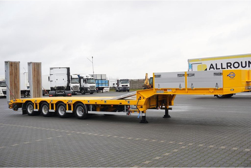 Bodex / NISKOPODWOZIOWA / 4 OSIE / NAJAZDY / 2 X OŚ SKRĘTNA / DMC 65 0 - Niska poluprikolica za prevoz: slika 4 Bodex / NISKOPODWOZIOWA / 4 OSIE / NAJAZDY / 2 X OŚ SKRĘTNA / DMC 65 0 - Niska poluprikolica za prevoz: slika 4