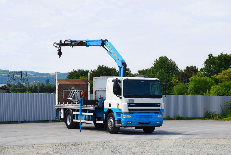 DAF CF 75.310 - Kamion sa tovarnim sandukom, Kamion sa dizalicom: slika 2 DAF CF 75.310 - Kamion sa tovarnim sandukom, Kamion sa dizalicom: slika 2