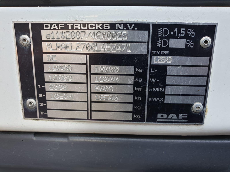 Hladnjača DAF LF 220 EURO 6 6 CYL. LAMBERET: slika 18 Hladnjača DAF LF 220 EURO 6 6 CYL. LAMBERET: slika 18