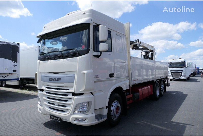 DAF XF 460 - Kamion sa tovarnim sandukom, Kamion sa dizalicom: slika 1 DAF XF 460 - Kamion sa tovarnim sandukom, Kamion sa dizalicom: slika 1