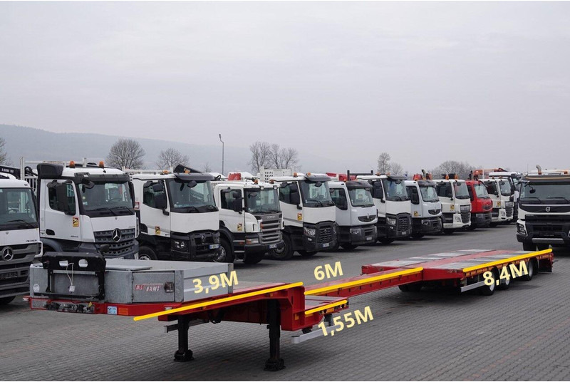 Emtech NACZEPA LAWETA / NISKOPODWOZIE / ROZCIĄGANA / DŁUGOŚĆ : 16 M / - Niska prikolica za prevoz: slika 2 Emtech NACZEPA LAWETA / NISKOPODWOZIE / ROZCIĄGANA / DŁUGOŚĆ : 16 M / - Niska prikolica za prevoz: slika 2