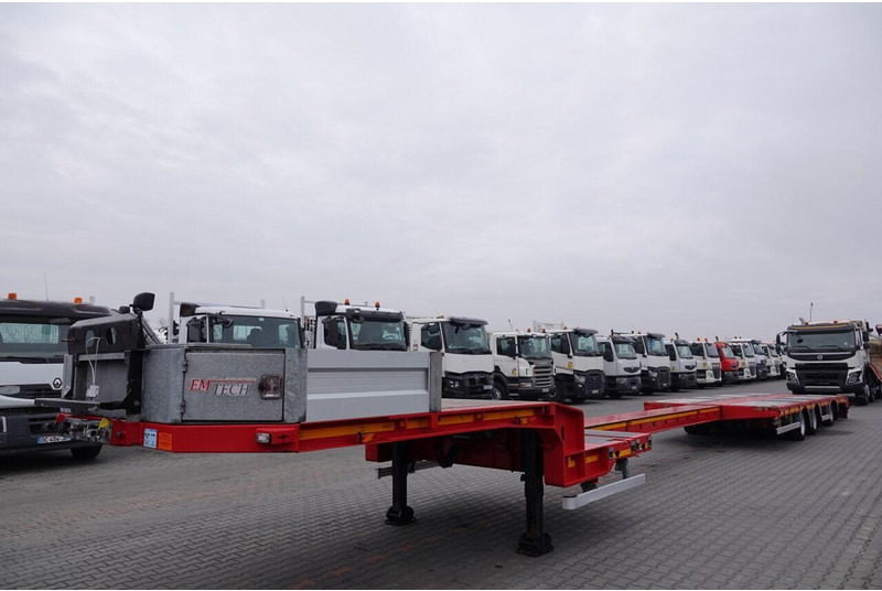 Emtech NACZEPA LAWETA / NISKOPODWOZIE / ROZCIĄGANA / DŁUGOŚĆ : 16 M / - Niska prikolica za prevoz: slika 4 Emtech NACZEPA LAWETA / NISKOPODWOZIE / ROZCIĄGANA / DŁUGOŚĆ : 16 M / - Niska prikolica za prevoz: slika 4