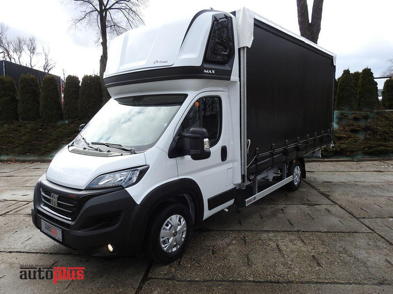 Fiat DUCATO NOWY PLANDEKA 10 PALET WEBASTO KLIMATYZACJA TEMPOMAT LEDY - Dostavno vozilo sa ceradom: slika 1 Fiat DUCATO NOWY PLANDEKA 10 PALET WEBASTO KLIMATYZACJA TEMPOMAT LEDY - Dostavno vozilo sa ceradom: slika 1