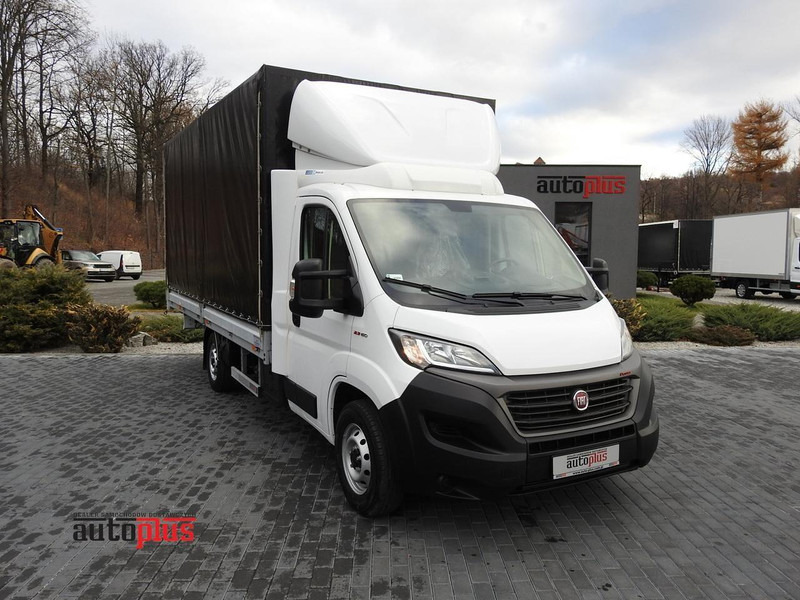 Fiat DUCATO PLANDEKA 10 PALET KLIMATYZACJA PNEUMATYKA 160KM [ T63576 - Dostavno vozilo sa ceradom: slika 1 Fiat DUCATO PLANDEKA 10 PALET KLIMATYZACJA PNEUMATYKA 160KM [ T63576 - Dostavno vozilo sa ceradom: slika 1