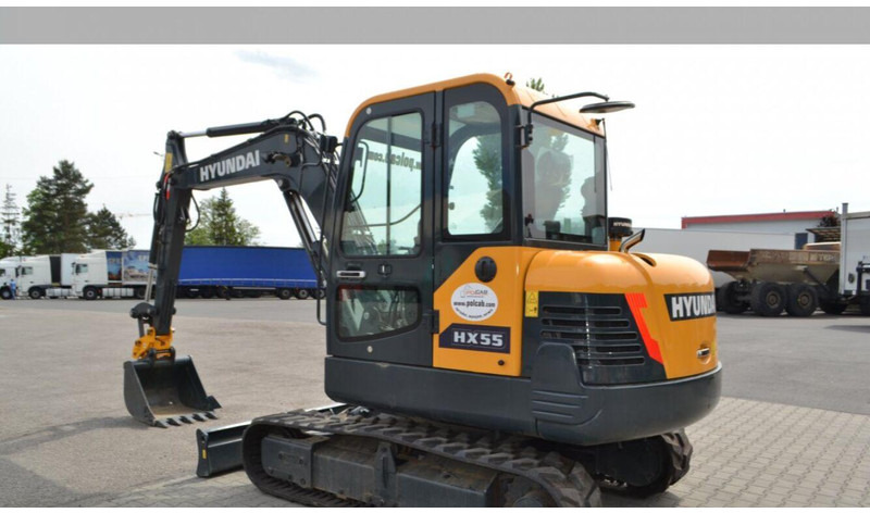 Hyundai HX55 Bager - Mini bager: slika 1 Hyundai HX55 Bager - Mini bager: slika 1