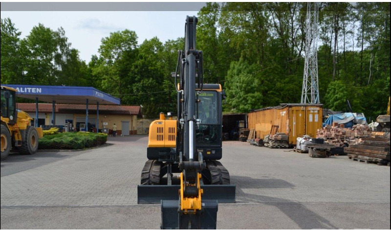 Hyundai HX55 Mini lánctalpas forgókotró - Mini bager: slika 2 Hyundai HX55 Mini lánctalpas forgókotró - Mini bager: slika 2