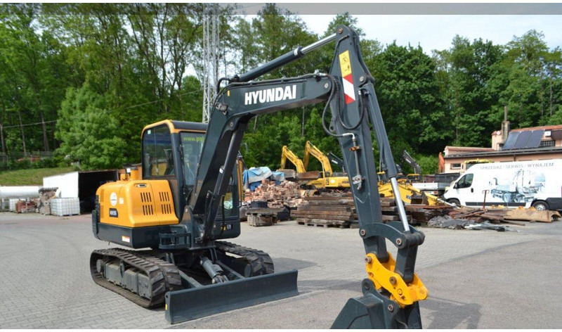 Hyundai HX55 Mini lánctalpas forgókotró - Mini bager: slika 1 Hyundai HX55 Mini lánctalpas forgókotró - Mini bager: slika 1