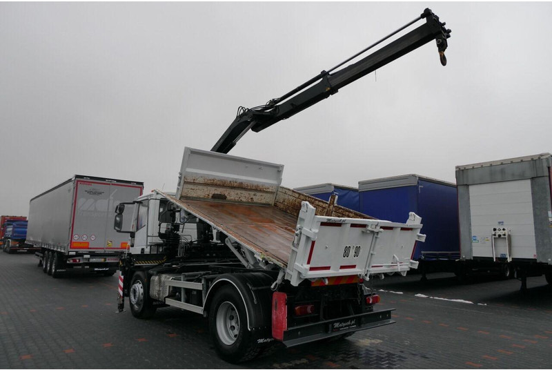 Iveco 19 - 320 KM / E 6 / Wywrotka + HDS / HYDROBURTA / 3 STRONNY KIPP - Istovarivač, Kamion sa dizalicom: slika 3 Iveco 19 - 320 KM / E 6 / Wywrotka + HDS / HYDROBURTA / 3 STRONNY KIPP - Istovarivač, Kamion sa dizalicom: slika 3