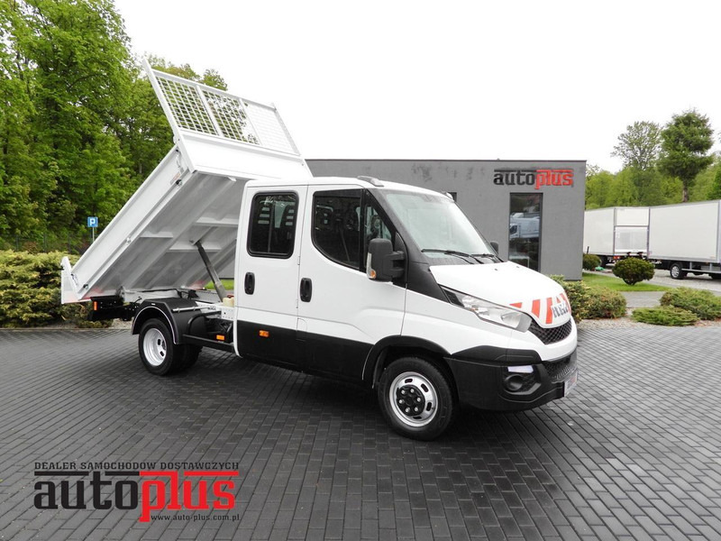 Iveco DAILY 35C13 WYWROTKA PODWÓJNA KABINA DOKA 7 MIEJSC TEMPOMAT BLIŹ - Dostavno vozilo istovarivač, Dostavno vozilo sa duplom kabinom: slika 1 Iveco DAILY 35C13 WYWROTKA PODWÓJNA KABINA DOKA 7 MIEJSC TEMPOMAT BLIŹ - Dostavno vozilo istovarivač, Dostavno vozilo sa duplom kabinom: slika 1