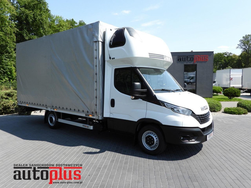 Iveco DAILY 35S18 PLANDEKA 10 PALET WEBASTO TEMPOMAT LEDY PNEUMATYKA K - Dostavno vozilo sa ceradom: slika 1 Iveco DAILY 35S18 PLANDEKA 10 PALET WEBASTO TEMPOMAT LEDY PNEUMATYKA K - Dostavno vozilo sa ceradom: slika 1